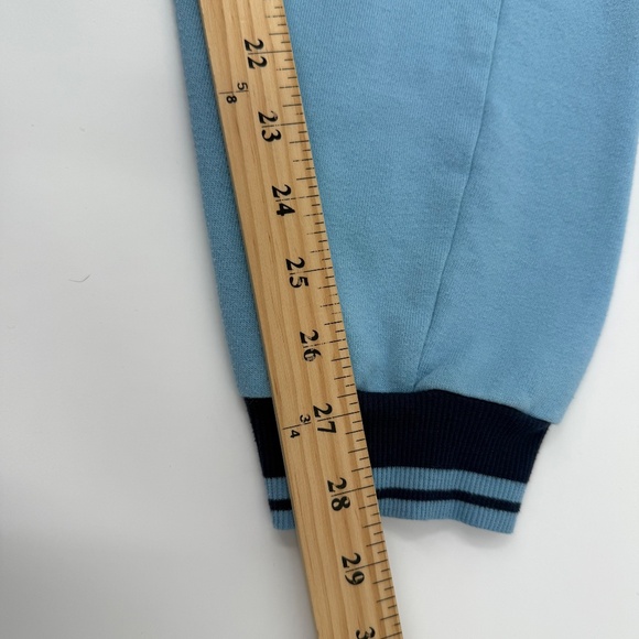 Psycho Bunny Joggers Men Medium Blue Sweatpants Elastic Drawstring Waist Pockets - Picture 10 of 12